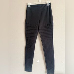 LuLaRoe Black Moto Luxe Leggings